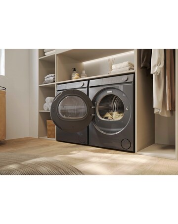Haier X7 HD100-C367GU1-UK Wi-Fi 10kg Heat Pump Tumble Dryer Graphite