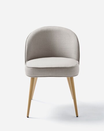 Oslo Dining Table with 6 Emilie Fabric Chairs