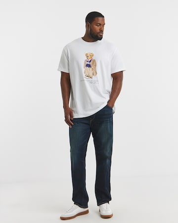 Polo Ralph Lauren Short Sleeve Bear Graphic T-Shirt - White