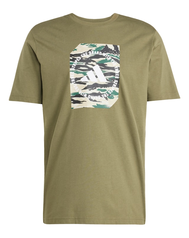 adidas Camo Box Logo T-Shirt