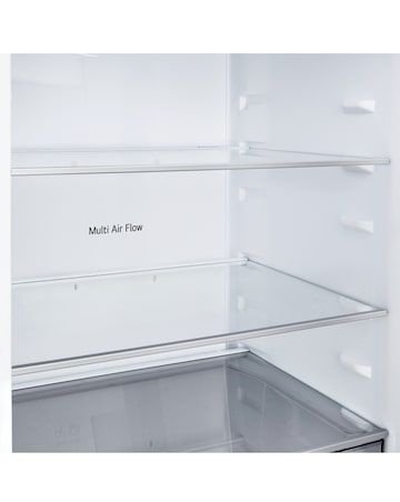 LG GBBSJ2CCPY 60/40 Tall Fridge Freezer - Silver