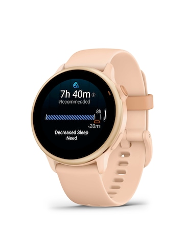 Garmin Vivoactive 6 AMOLED 42mm Smart Watch - Pink Dawn