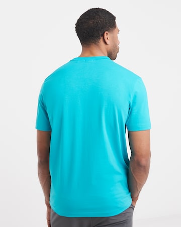 BOSS Short Sleeve Chest Logo T-Shirt - Turquoise