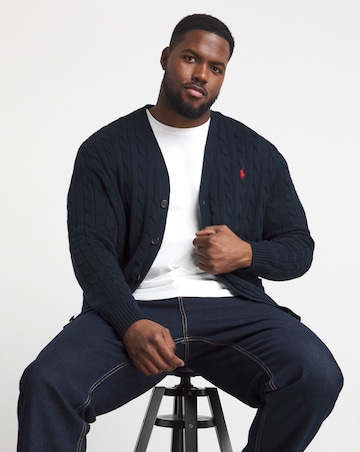Polo Ralph Lauren Classic Navy Cardigan