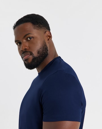 Premium 100% Mercerised T-Shirt- Navy