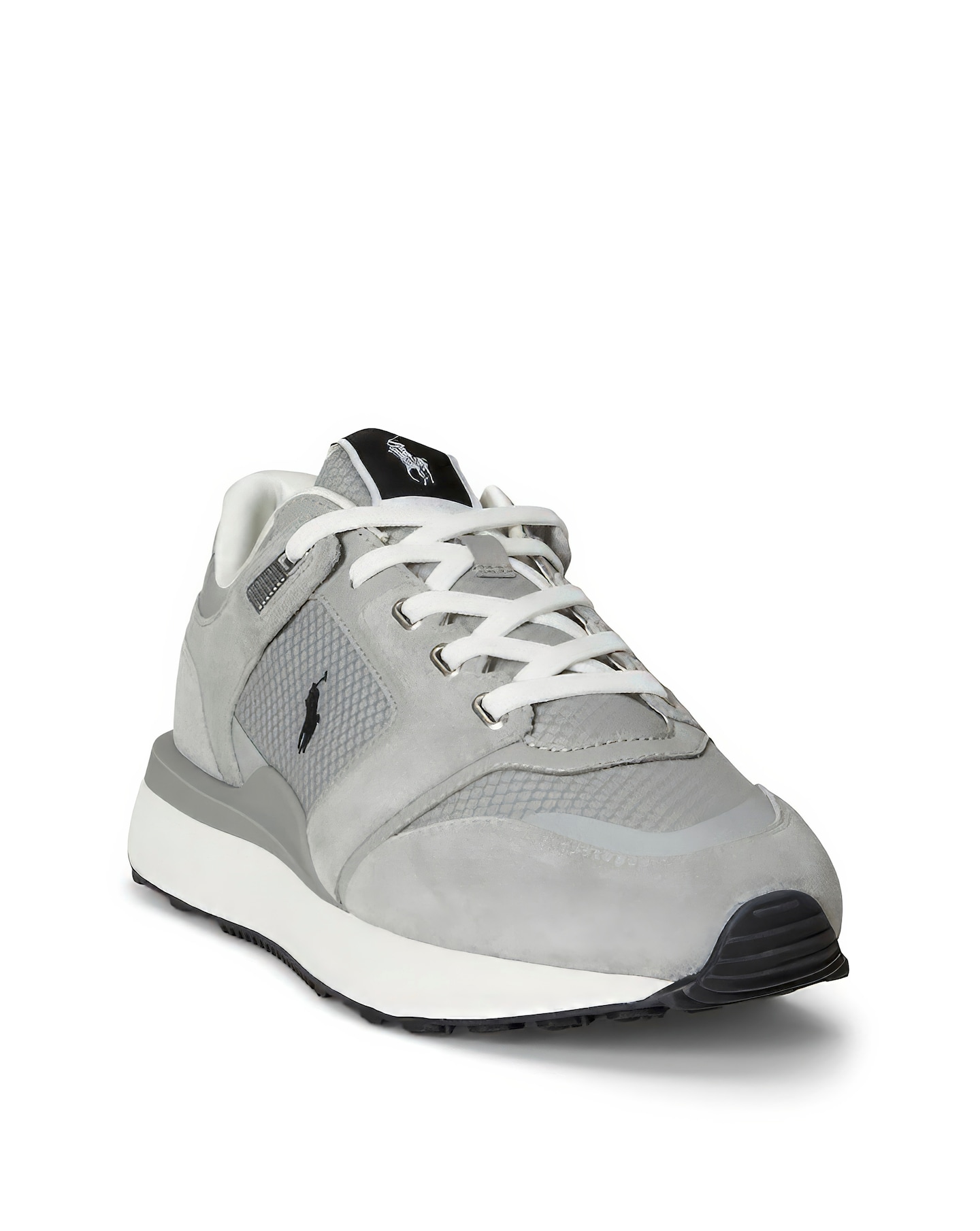Polo Ralph Lauren Train 89 Trainer - Soft Grey | Jacamo