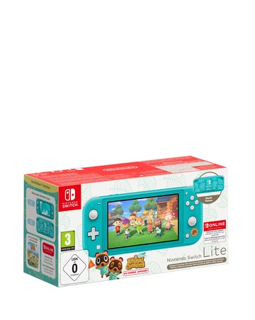Nintendo Switch Turquoise Timmy & Tommy Edition & 12 Months Switch 
