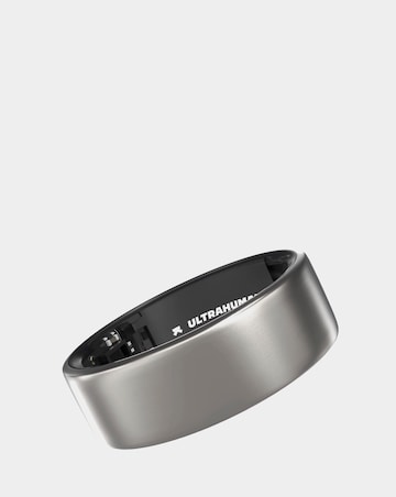 Ultrahuman Ring AIR Bluetooth Smart Ring - Raw Titanium - Size 8