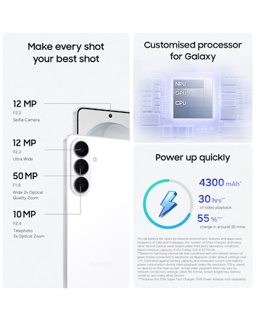 Samsung Galaxy S26 256GB - White