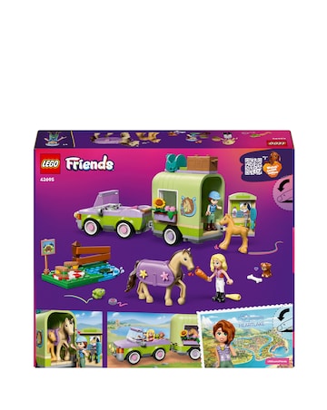 LEGO Friends Horse & Baby Foal Trailer 42695