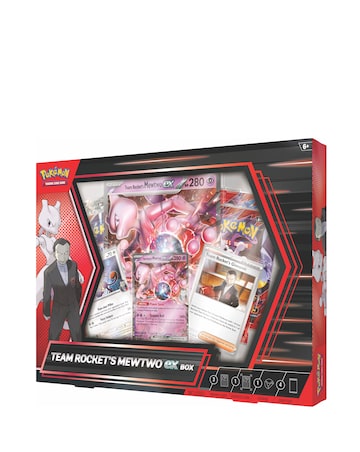Pokemon TCG: Team Rocket's Mewtwo ex Box