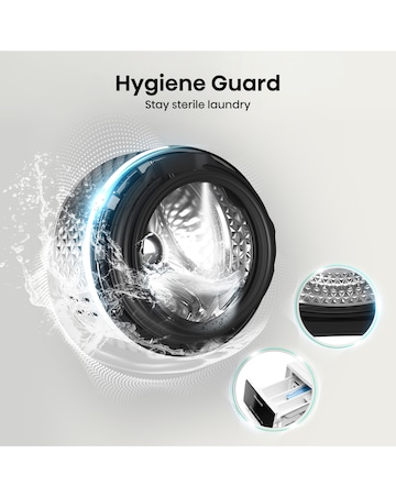 Hisense 3S Series WF3S1243BW3 WiFi-enabled 12kg 1400 Spin Washing Machine - Whit