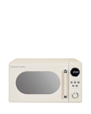 Russell Hobbs RHM2044C Retro 20 Litre Cream Digital Microwave