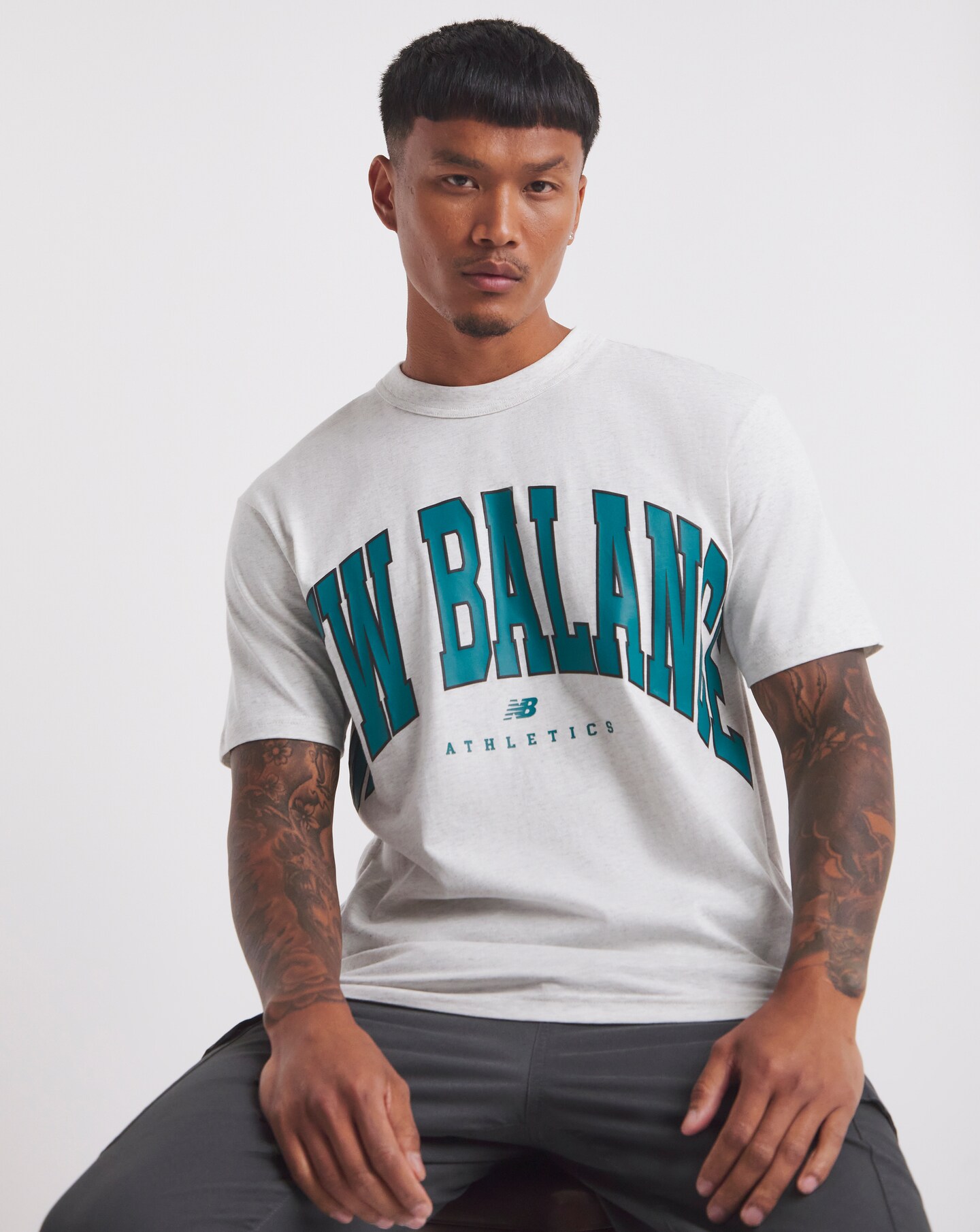 New Balance Athletics Warped Classics T-Shirt | Jacamo