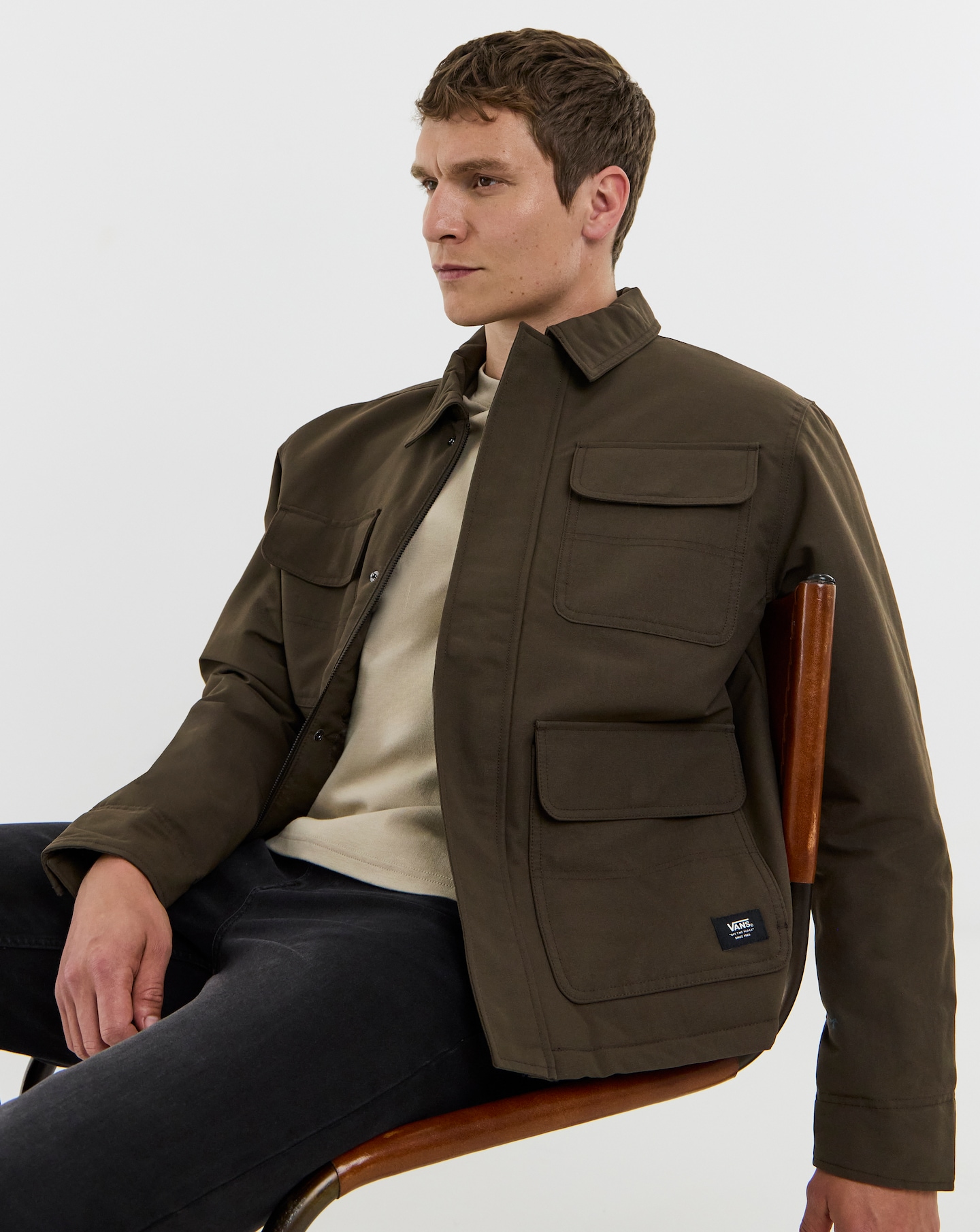 VANS Drill Chore Nylon Jacket | Jacamo