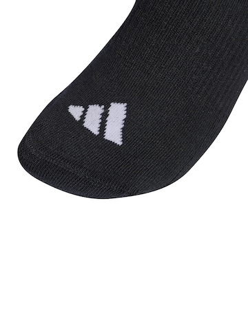 adidas 3 Stripe Essentials 3 Pack Mid Socks