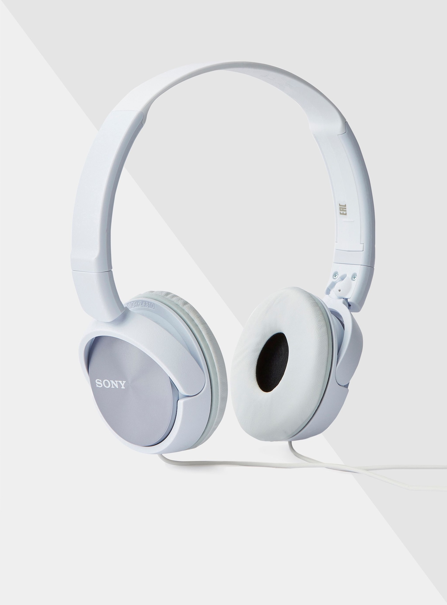 Sony headphones in white