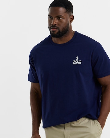 Polo Ralph Lauren Short Sleeve Chest Logo T-Shirt - Navy