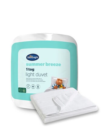 Silentnight Summer Breeze Light 1 Tog Duvet