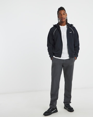 BOSS Zip Through Hoodie - Navy