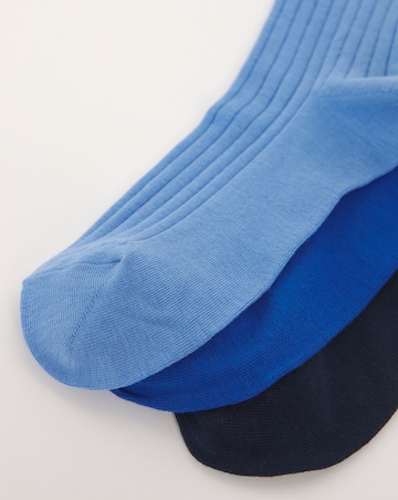 Polo Ralph Lauren 3 Pack Egyptian Cotton Sock - Blue Multi