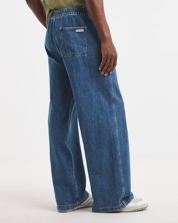 Calvin Klein Jeans Pull On 90s Loose Pant - Medium Denim