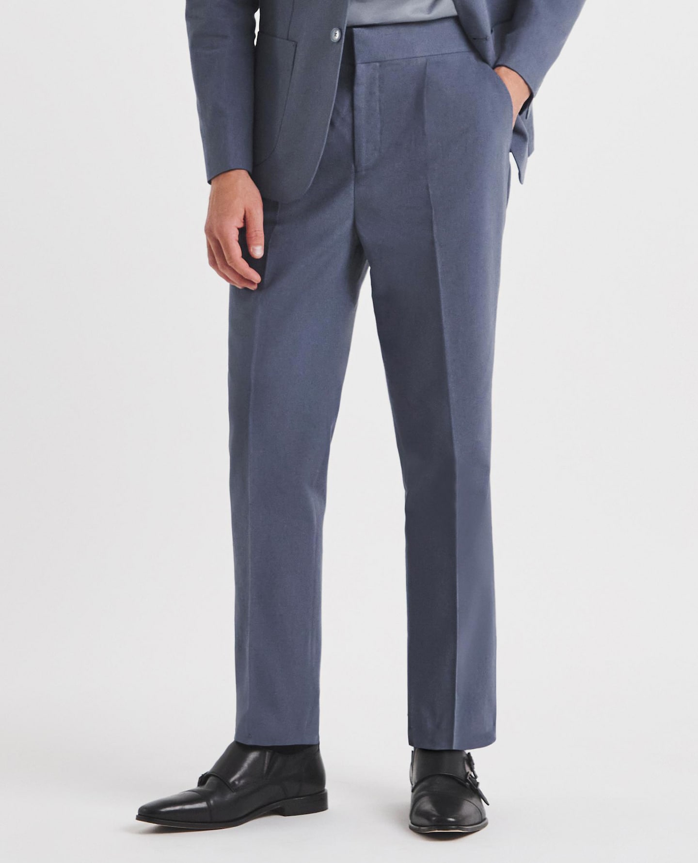 Folio Flat Front Tapered Fit Trouser pictured