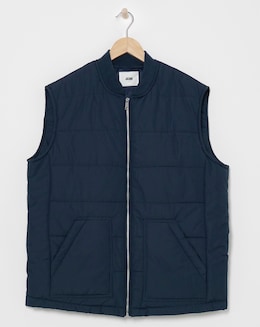 Navy Smart Padded Gilet