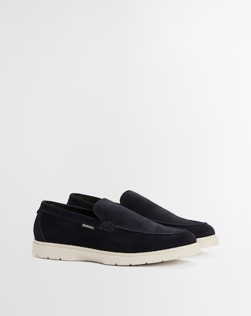 Barbour Carty Suede Loafer - Navy