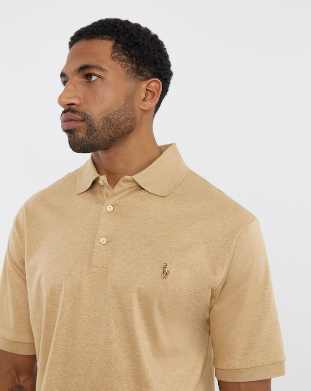 Polo Ralph Lauren Short Sleeve Soft Cotton Polo - Camel