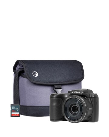 Kodak PIXPRO AZ255 Astro Zoom Bridge Camera Kit including 32GB SD & Case