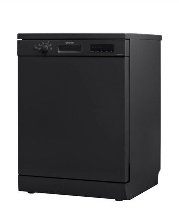 Abode A60DW00E1B 12 Place Settings Dishwasher Black + Install