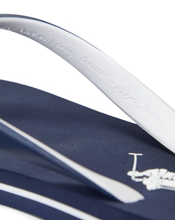 Polo Ralph Lauren Flip Flop - Navy/White