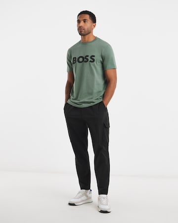 BOSS Short Sleeve Graphic Logo T-Shirt - Green