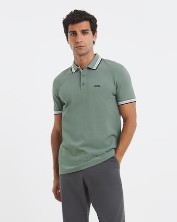 BOSS Short Sleeve Paddy Polo - Green