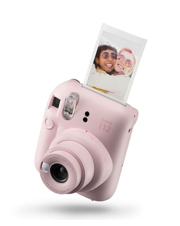 Fujifilm Instax Mini 12 Instant Camera with 20 Shot Film Pack - Blossom Pink
