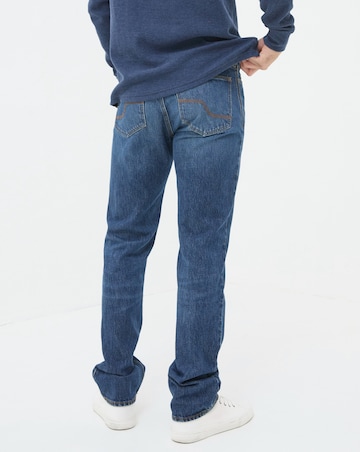 FatFace Straight Fit Jean Regular Length - Indigo