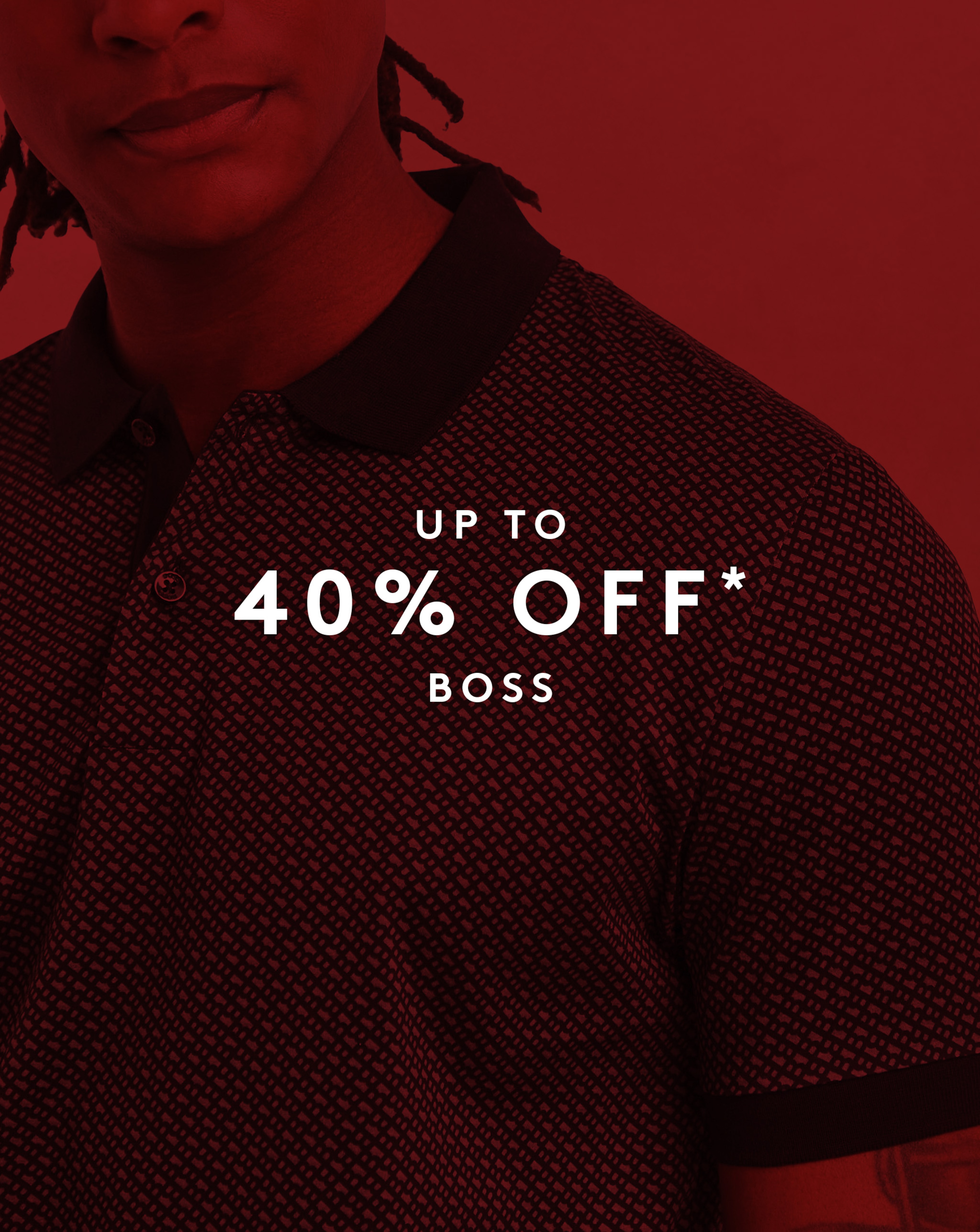 Up to 40% off BOSS