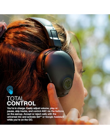 JLab Studio Pro ANC Wireless Over-Ear Headphones - Black