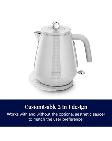 De'Longhi Eclettica KBY3001.W White Kettle
