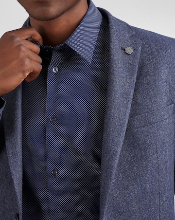 Khaki Houndstooth Patchwork Shacket | Fit Textured Jacket - Femstylo