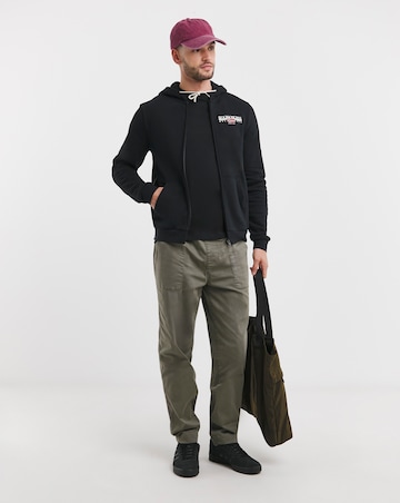 Napapijri Aylmer Full Zip Hoodie - Black