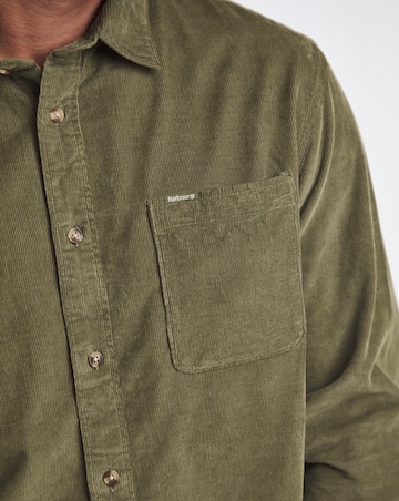 Barbour Bramside Relaxed Cord Shirt - Olive