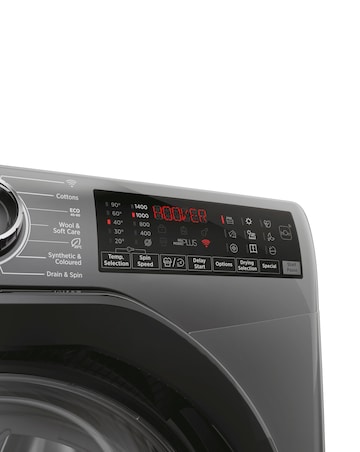 Install - Hoover H3DPS4966TAMBR80 9/6kg WiFi Connected Washer Dryer Graphite