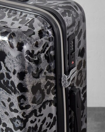 Rock Savannah Leopard Medium Suitcase