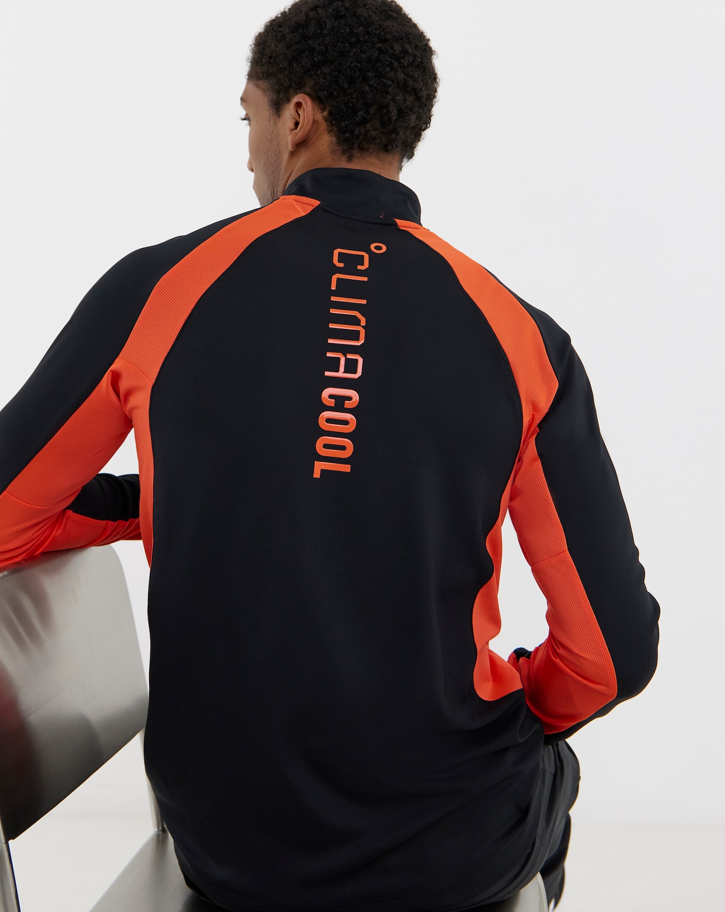 ao adidas OTR 1/4 ZIP - Hanorac de alergare bărbați - roșu