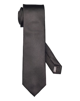 Black Plain Tie
