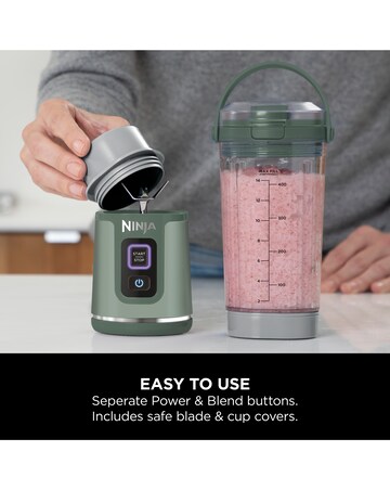 Ninja Blast Cordless Portable Blender Forest Green BC151UKEM