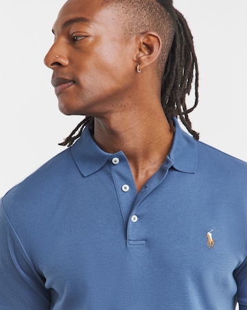Polo Ralph Lauren Short Sleeve Soft Cotton Polo - Blue