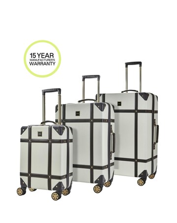 Rock Vintage 3pc Suitcase Set